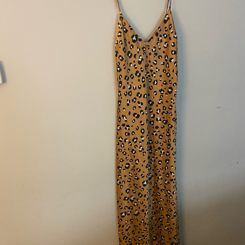 Leopard Print Maxi Dress